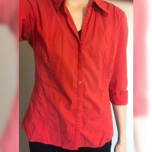 Red Office Shirt